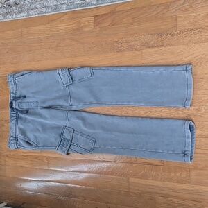 THEREABOUTS BRAND BOYS "OMBRE" BLUE TAPERED CARGO PANTS SIZE MEDIUM 10-12